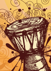 African drum rhythms